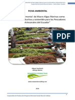Ficha Ambiental Mae - Maricultura Macroalgas en Ecuador