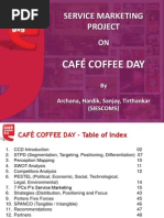 Service Marketing Project: Café Coffee Day