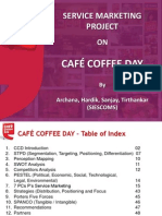 Service Marketing Project: Café Coffee Day