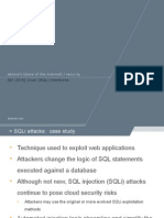 Cruel SQL Injection - Web Application Attacks - Summary