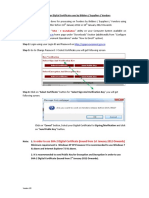 SHA - 2 Installation: in Order To Use SHA-2 Digital Certificate (Issued From 1st January 2012 Onwards)