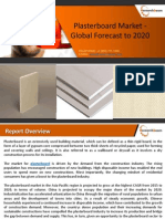 Plasterboard Market - Global Forecast To 2020: TELEPHONE: +1 (855) 711-1555 E-Mail