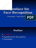 Eigenface For Face Recognition