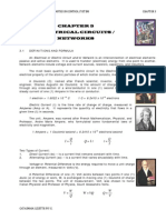 Electrical Circuits / Networks: 3.1 Definitions and Formula