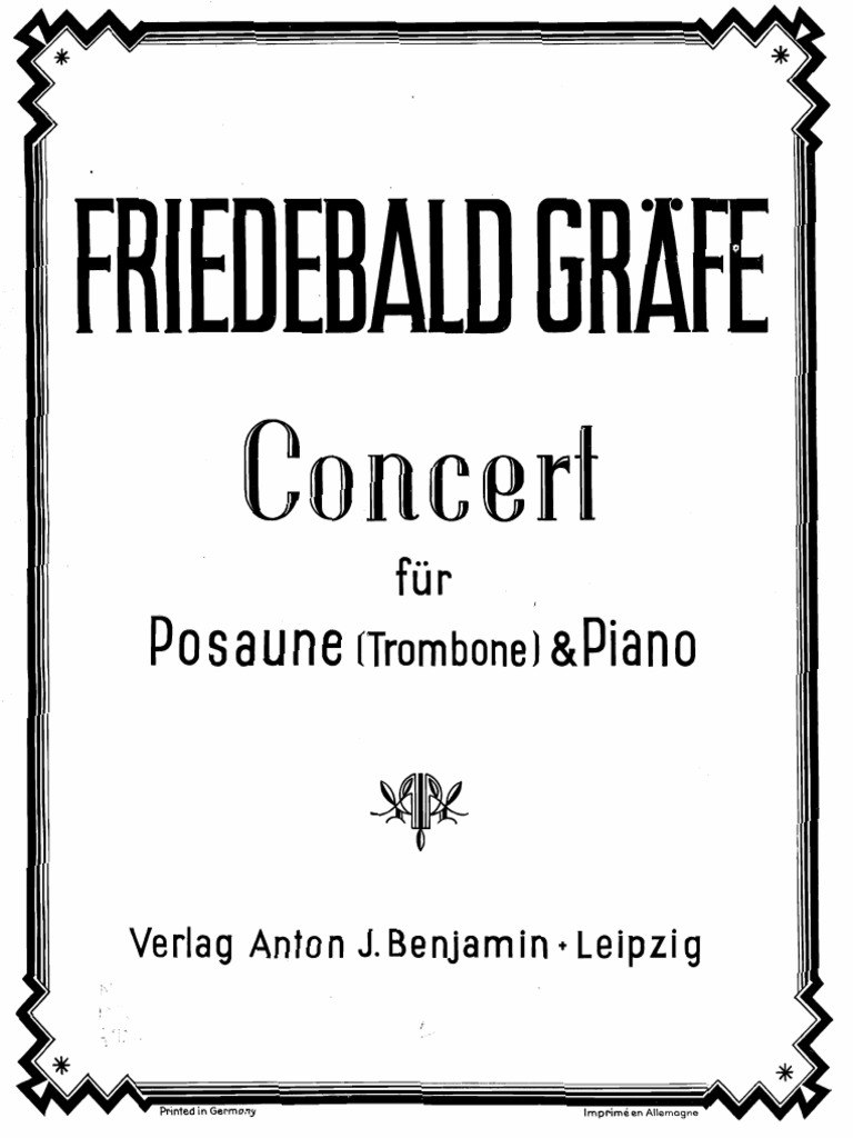 Bass Trombone Music