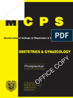 Obstetrics Gyn MCPS Prospectus