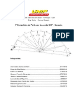 Relatório Da Ponte de Macarrão Unip