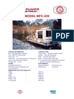 Model Mfc-420: Multiflo Pumps