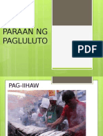 Paraan Ng Pagluluto