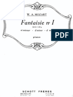 Fantasie in d Minor (Mozart)