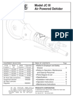 Model JC III Air Powered Dehider: - . - . - . - . - . - . - . - . - Equipment Selection