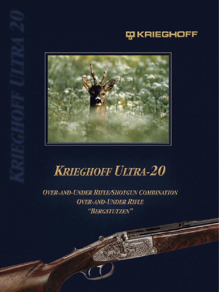 ULTRA-20 Over-And-under Rifle/Shotgun Combination With Sideplates in ...