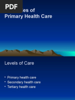 Strategies of Primary Health Care