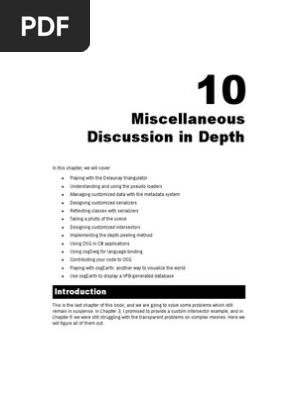 Openscenegraph Cookbook Chapter 10 Boolean Data Type - 