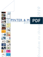 Pinter & Martin Publishers Catalogue (spring 2010)