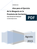 Leyes Del Ejercicio Profesional Corrientes