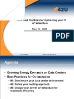Three Best Practices For Optimizing Your IT Infrastructure: 42U Confidential ©2008 42U All Rights Reserved