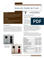 Advanced Thermally Stable Jet Fuels