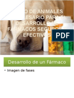 Uso de Animales en Farmacos