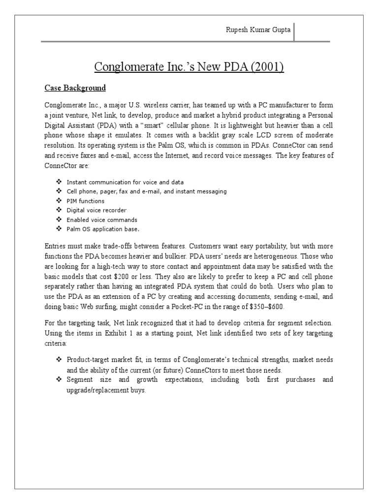 Captiva conglomerate case study analysis picture
