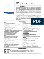 Acm4 Multi-Output Access Power Controllers: Rev. DSACM4 - 11122014