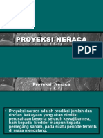 PROYEKSI NERACA