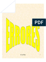 Errores