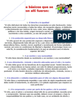 Derechos y Deberes de Los Niños y Jóvenes