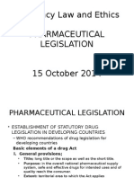 Pharmaceutical Legislation 