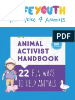 Animal Activist Handbook - 22 Fun Ways to Help Animals