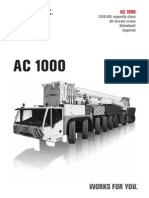 TEREX AC1000 - Load Chart PDF