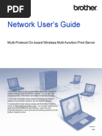 Network User's Guide: Multi-Protocol On-Board Wireless Multi-Function Print Server