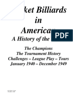 History of Pool 1940-1949