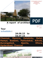 A Report of Architecture Students Tour