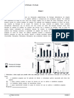 Teste Biologia Geologia