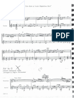 Air en G (Recorder-Guitar) Johann Sebastian Bach