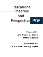 Educational Theories Haizel
