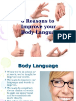 6 Reasons Improve Body Language