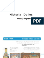 Historia de Los Empaques