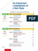 NYC Social Studies Grade 4 Table of Contents