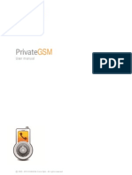 PrivateGSM Manual, English, by PrivateWave