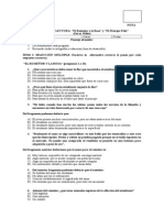 Control de Lectura El Ruiseñor y La rosaOscar Wilde