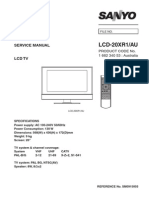 Sanyo Lcd 20xr1