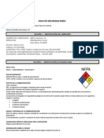 MSDS Pinturas en Spray Todos Los Colores ESP