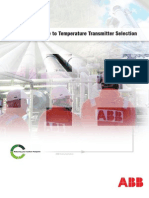 Instant Guide To Temperature Transmitter Selection