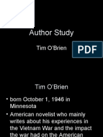 Author Study Tim OBrien