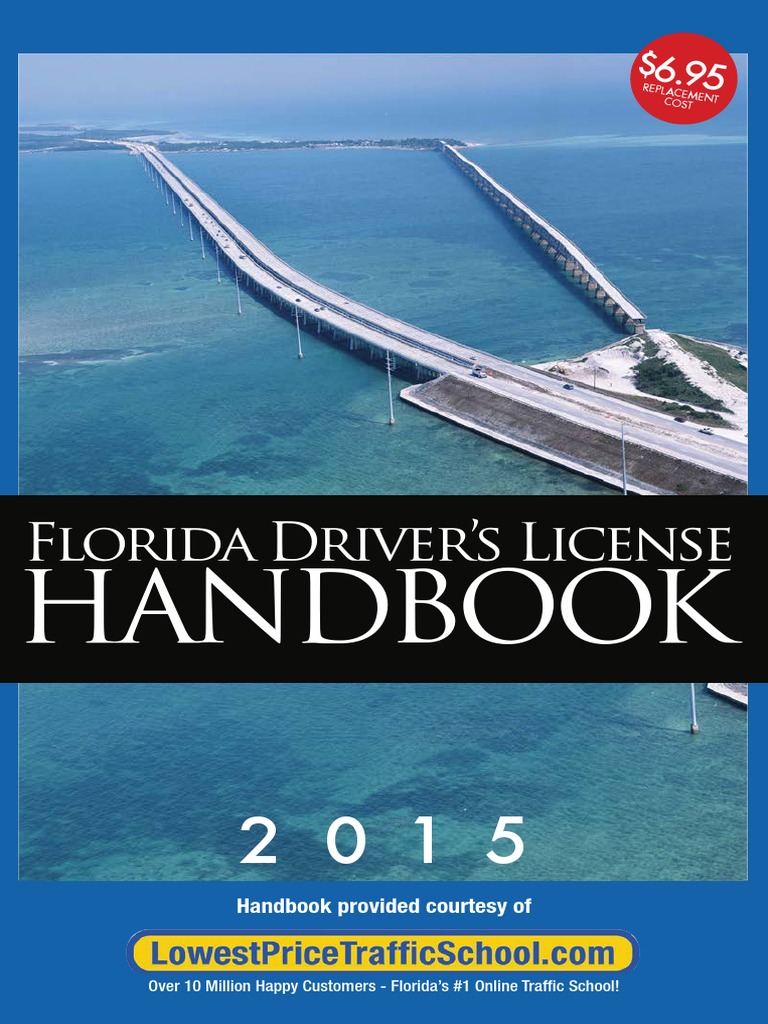 FL Drivers Handbook 2015 PDF Identity Document Driver's License