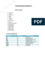 Test de Inteligencia Abstracta