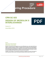 CRN SC 023 Design of Microlok II Interlockings V2.1 Mar 2015