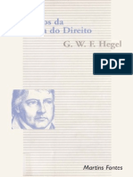 HEGEL, G. Princípios Da Filosofia Do Direito